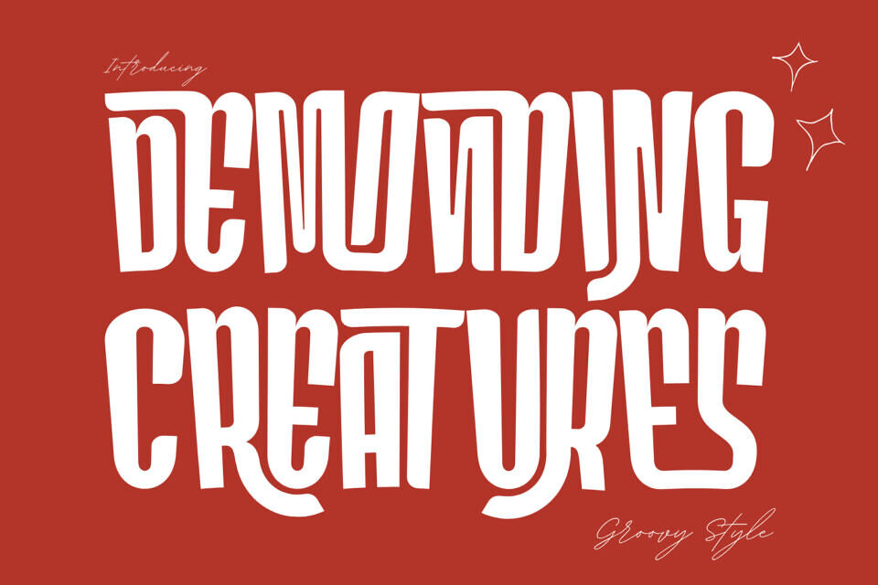 Demanding Creatures Font