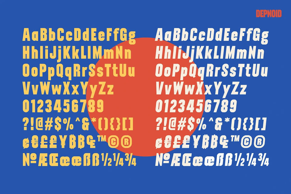 Depnoid Font