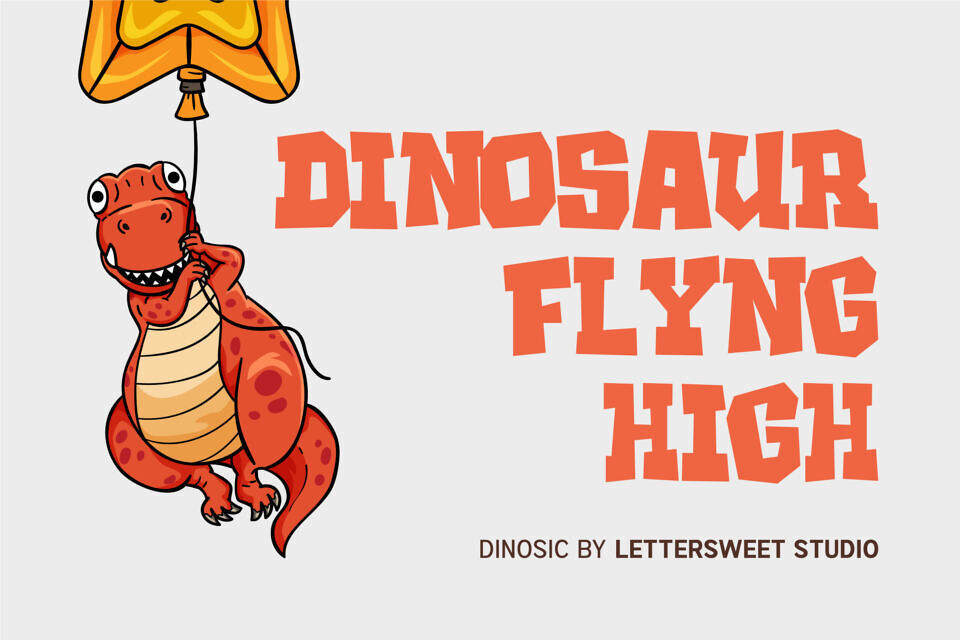 Dinosic Font