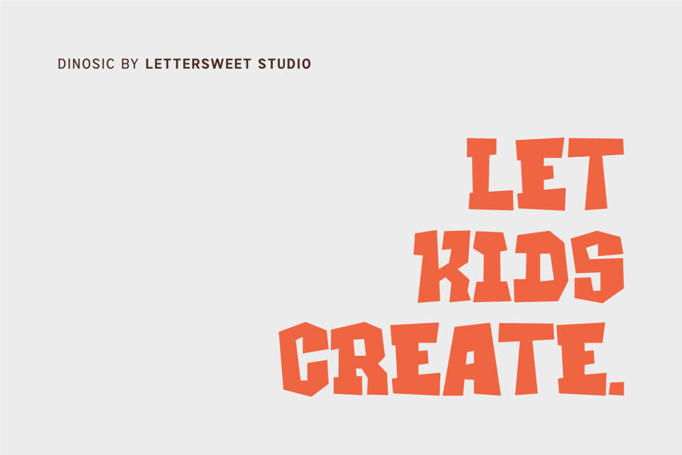 Dinosic Font
