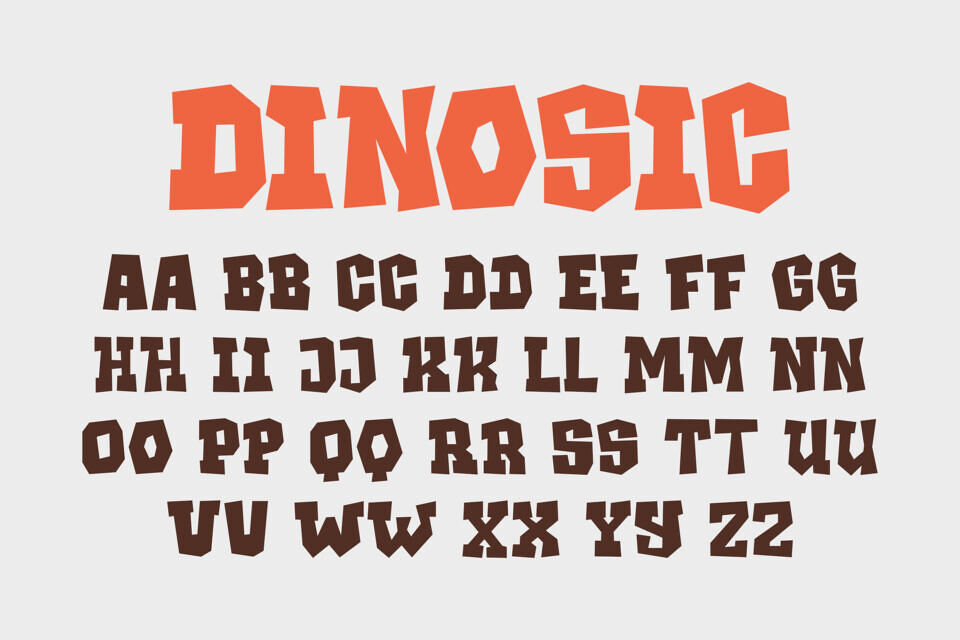 Dinosic Font