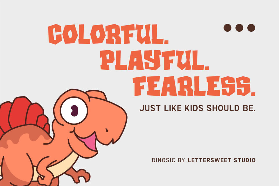 Dinosic Font