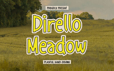 Dirello Meadow Font