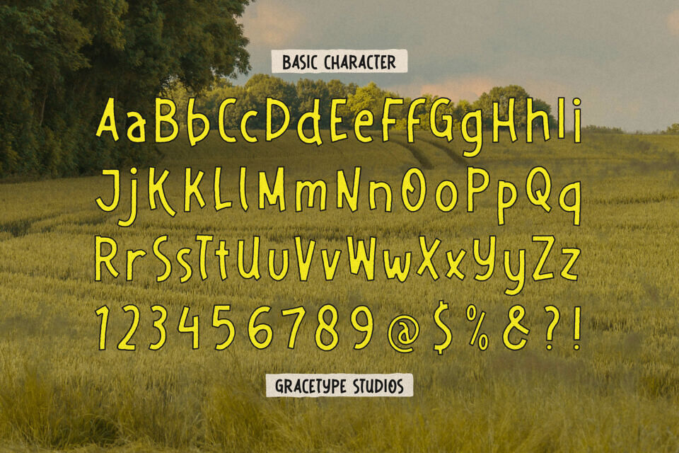 Dirello Meadow Font