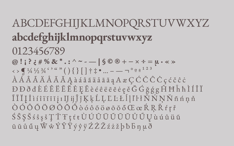 EB Garamond Font Family
