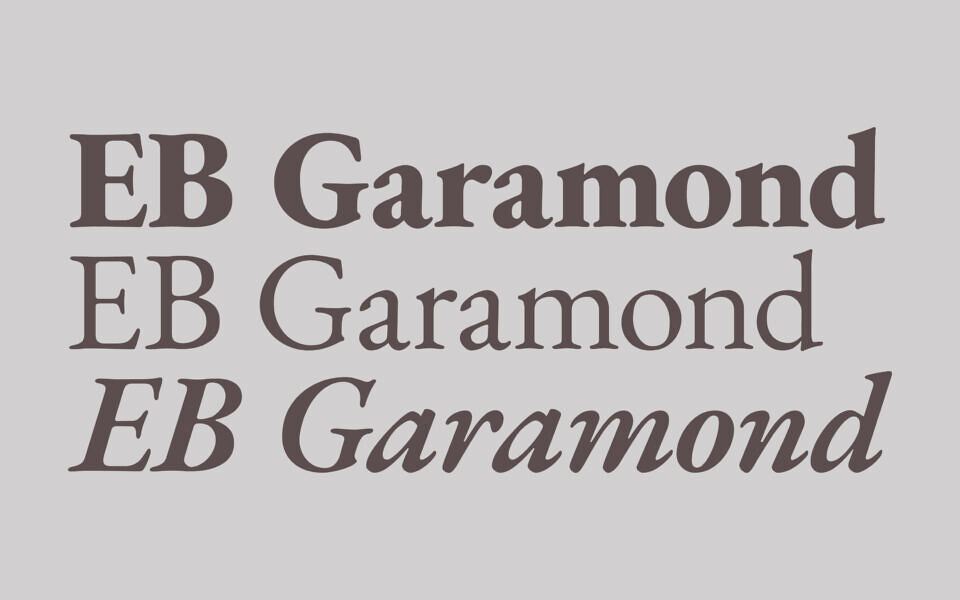 EB Garamond Font Family