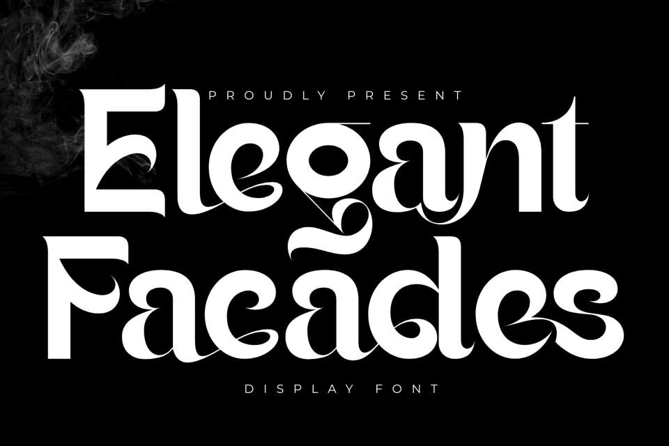 Elegant Facades Font