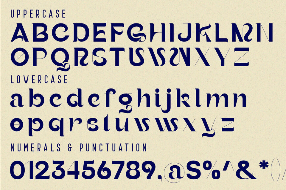 Elegant Facades Font
