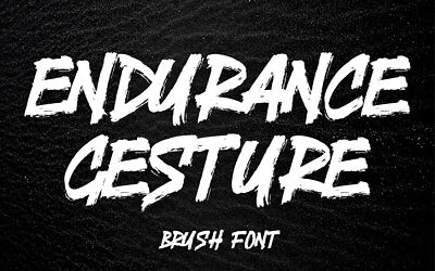 Endurance Gesture Font