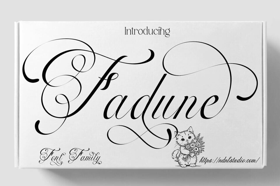 Fadune Font