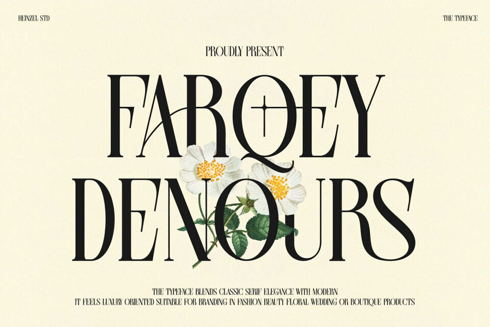 Farqey Denours Font