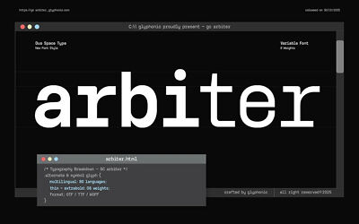 GC Arbiter Font Family