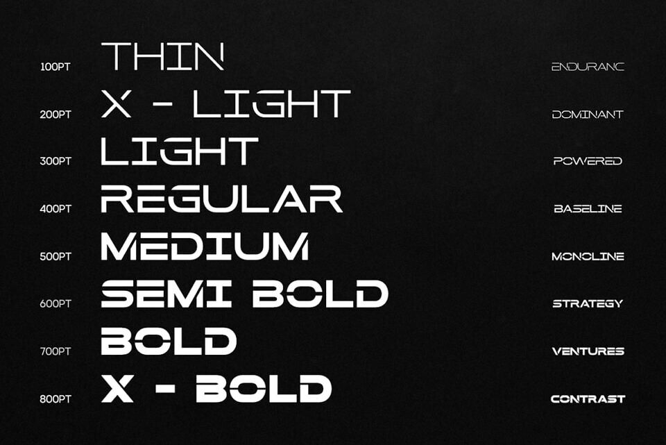 GC Bager Font Family
