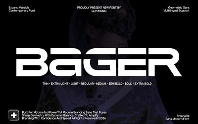 GC Bager Font Family