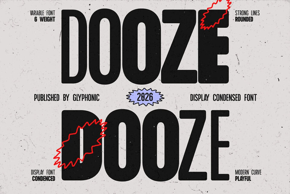 GC Dooze Font Family
