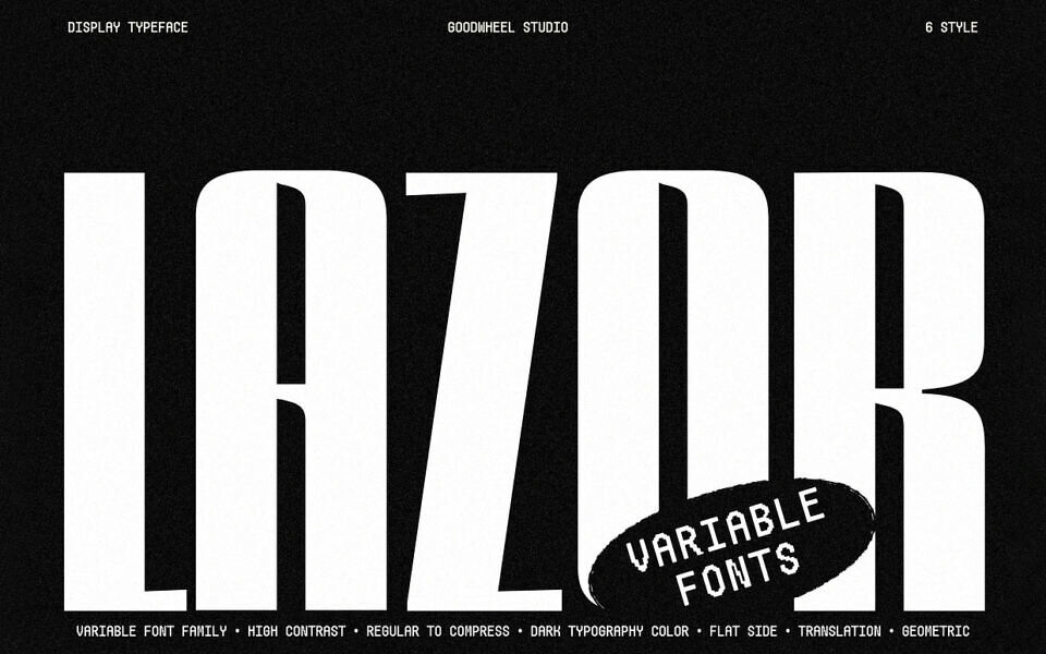 GW Lazor Font Family