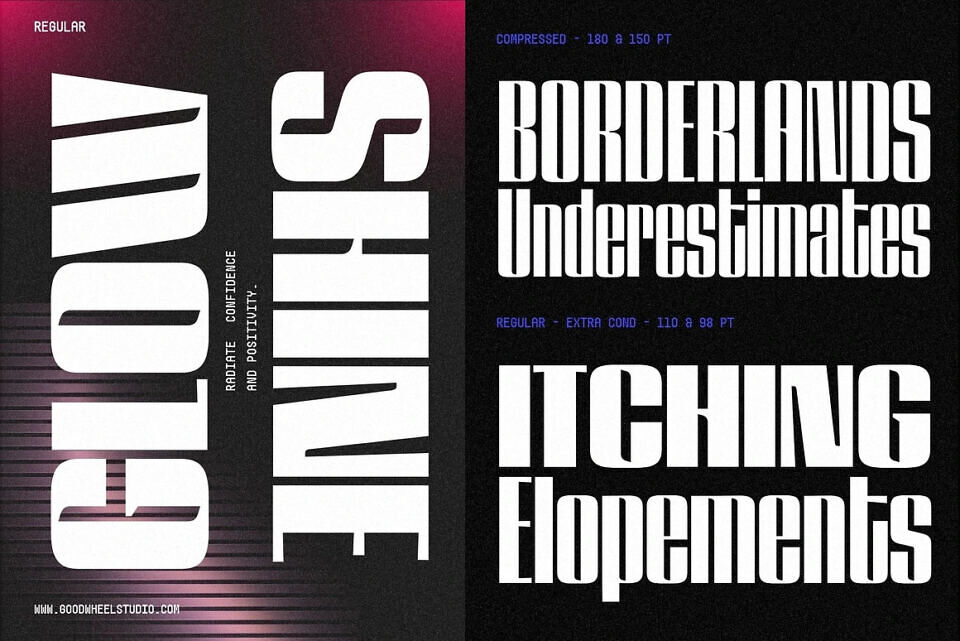GW Lazor Font Family