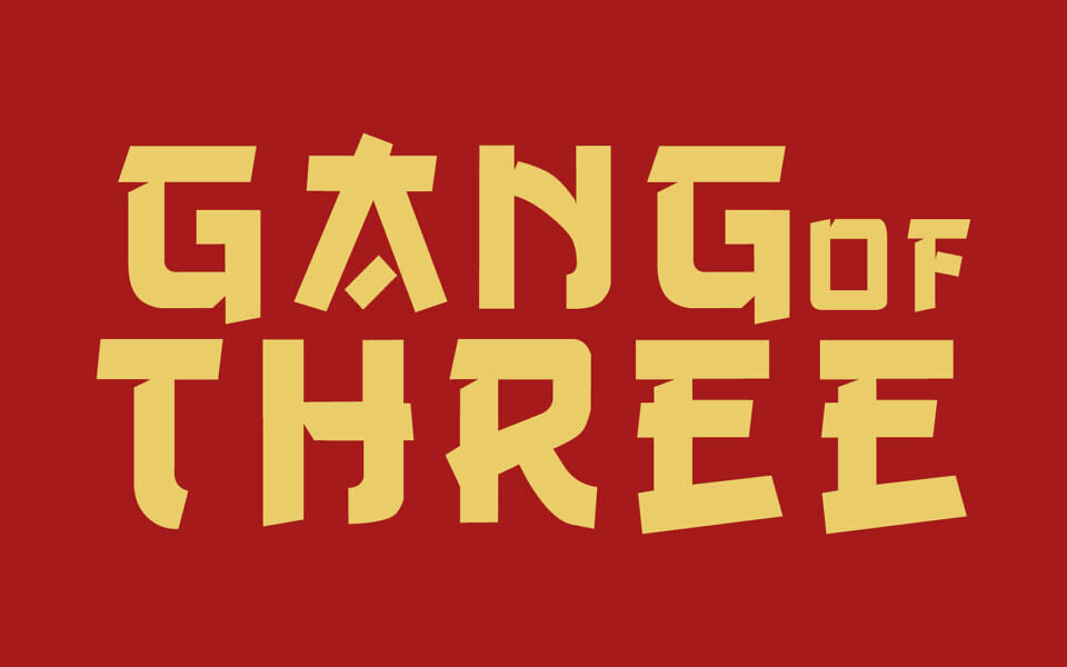 Gang of Three Font