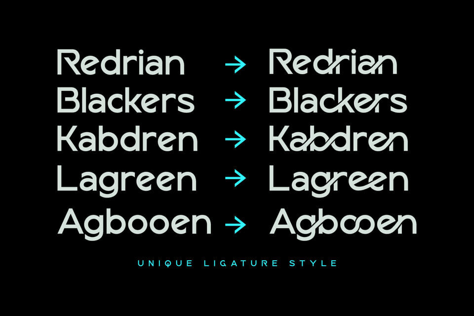 Gedbar Font