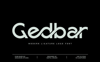 Gedbar Font