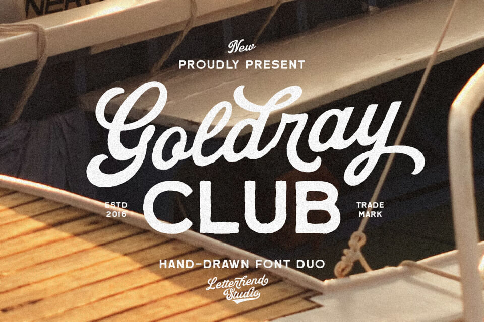 Goldray Font Duo