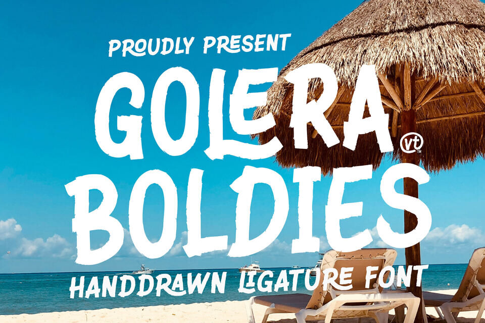 Golera Boldies Font