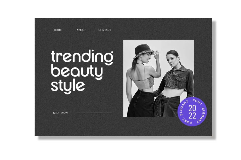 Goodspace Rounded Trendy Futuristic Font