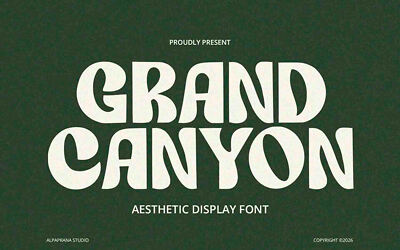 Grand Canyon Font