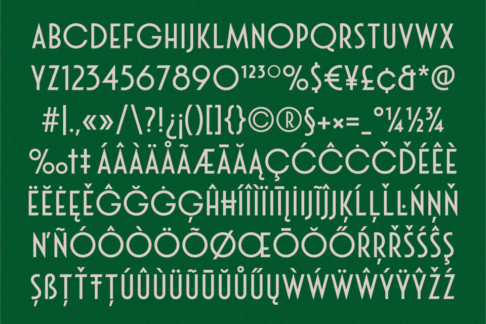 Grand Casino Font
