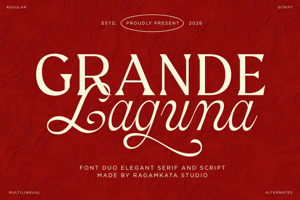 Grande Laguna Font