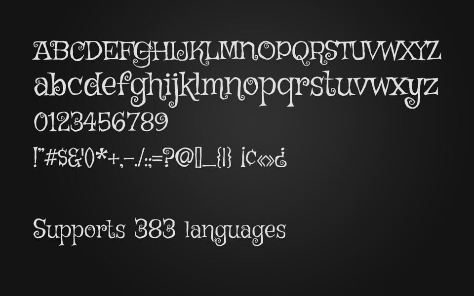 Griffy Font