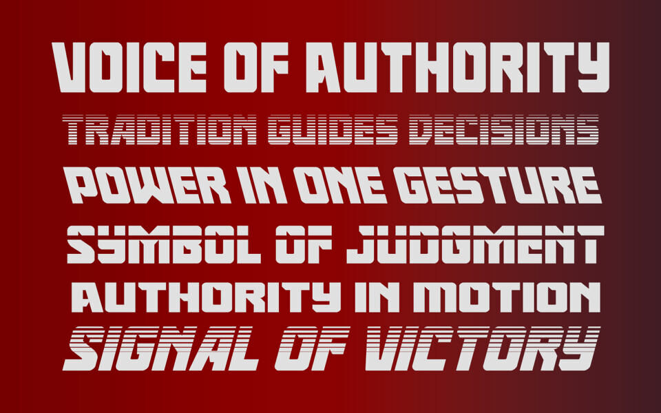 Gunbai Font Family