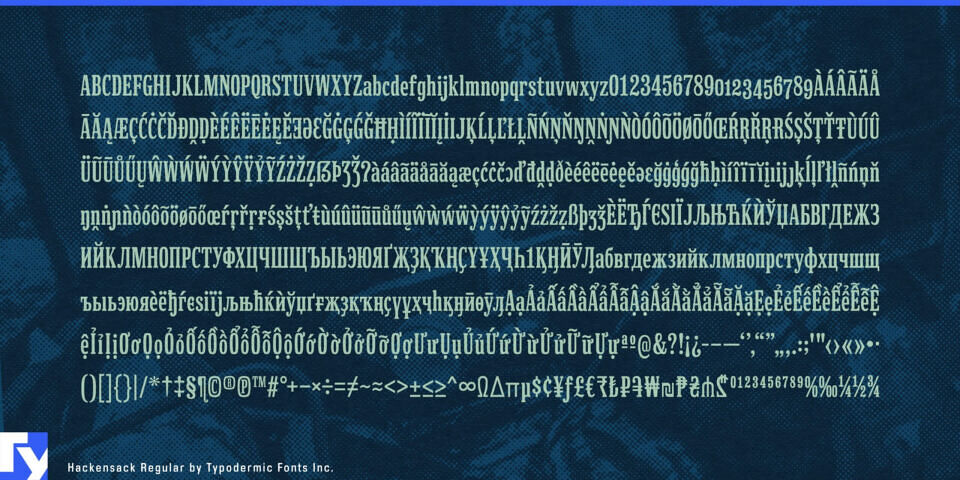 Hackensack Font