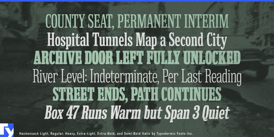 Hackensack Font