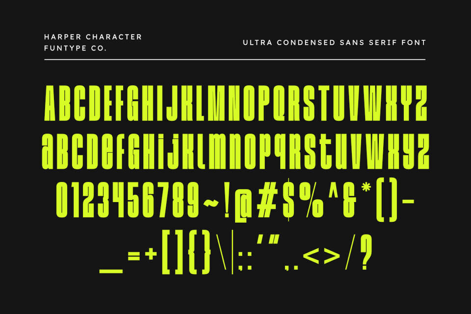Harper Font