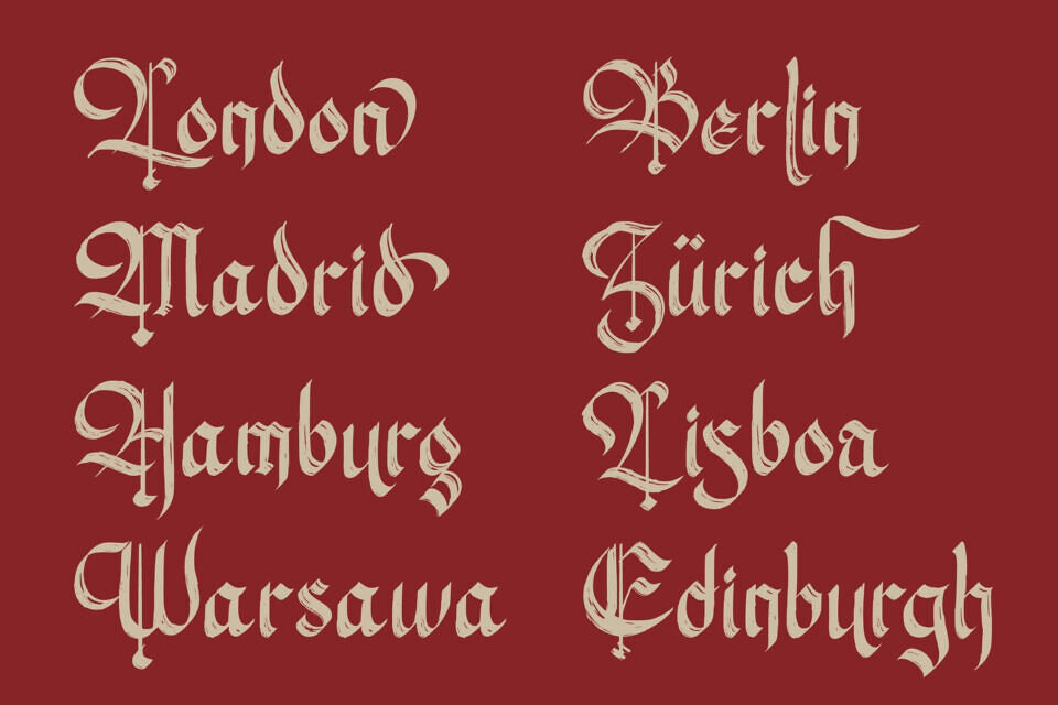 Hasfegia Font
