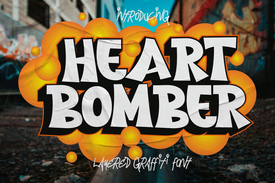 Heart Bomber Font