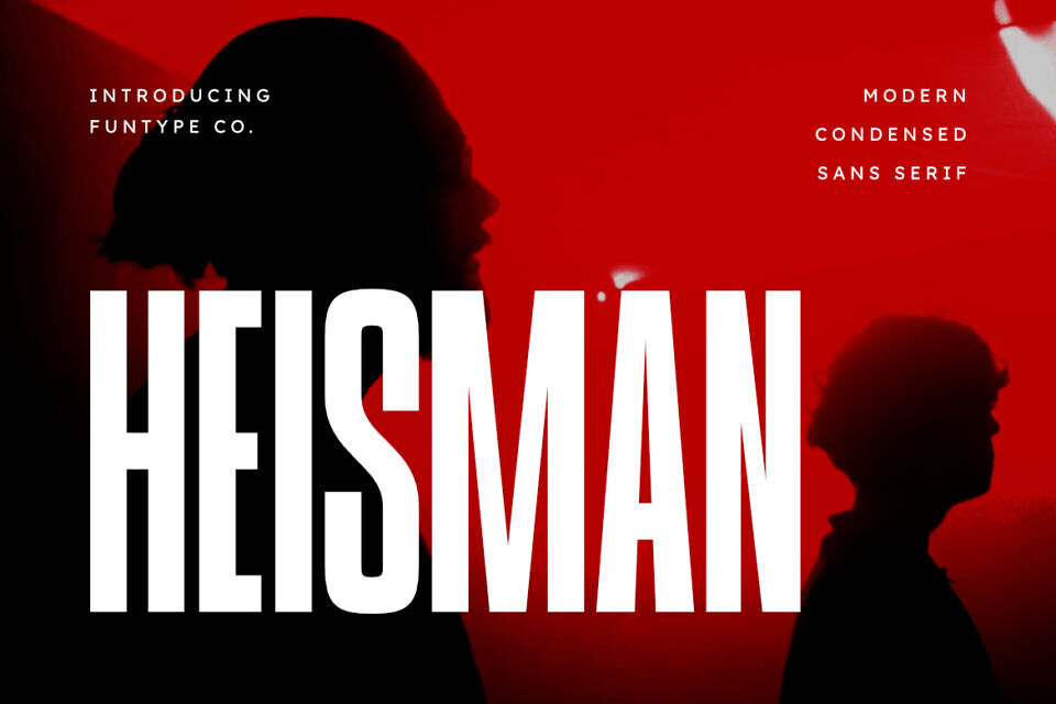 Heisman Font