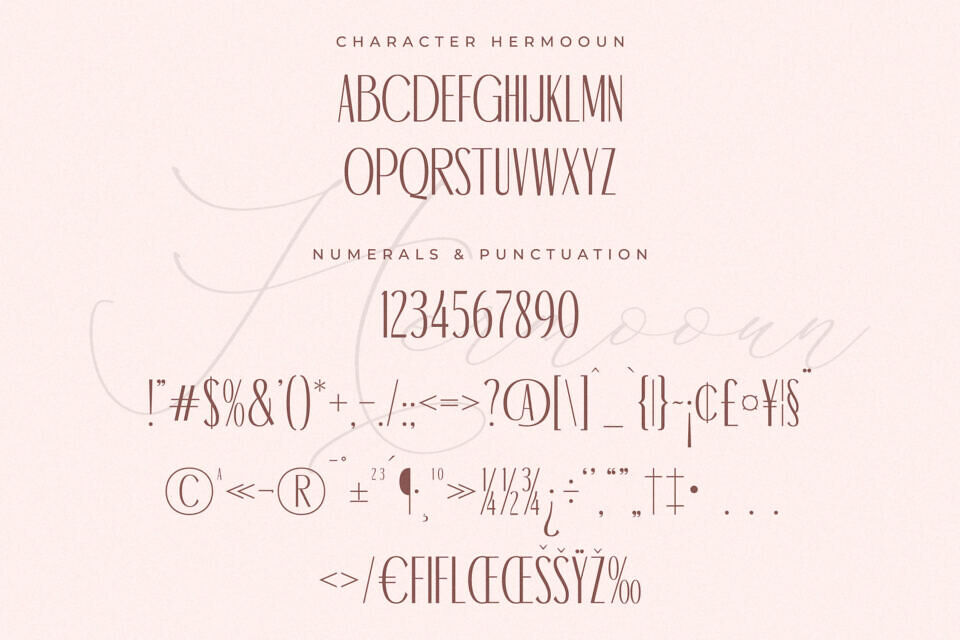 Hermooun Font