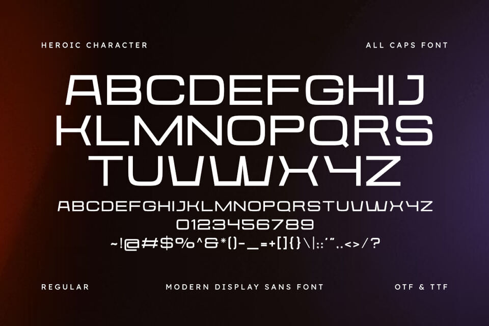 Heroic Font