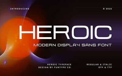 Heroic Font