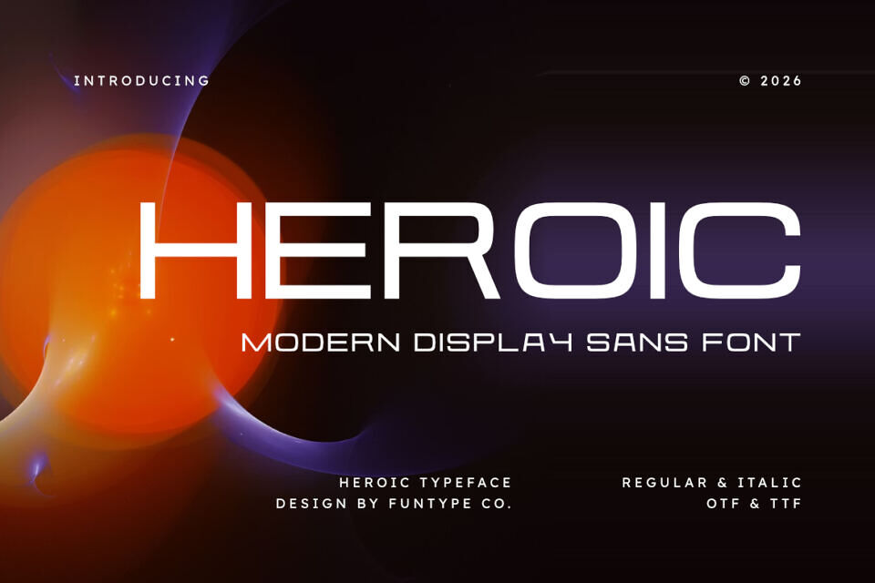 Heroic Font