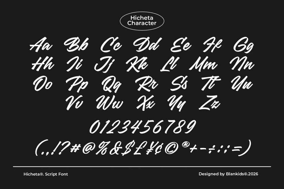 Hicheta Font
