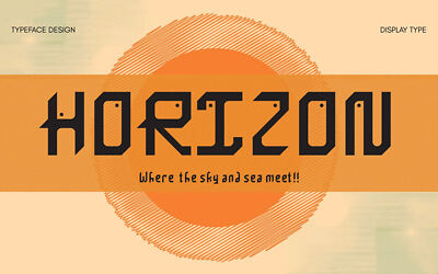 Horizon Font