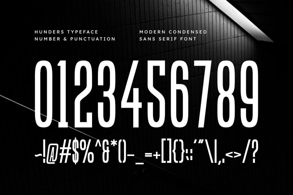 Hunders Font