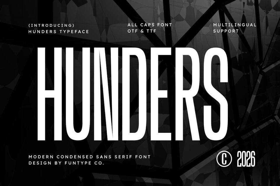 Hunders Font