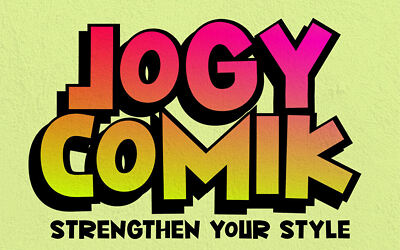 Jogy Comik Font