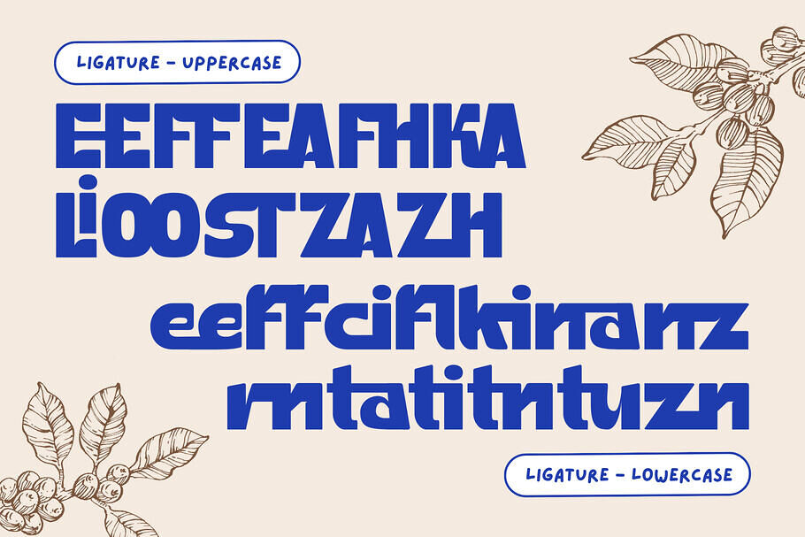 Katur Coffee Font