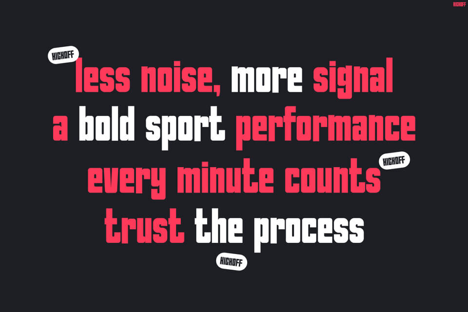 Kickoff Font