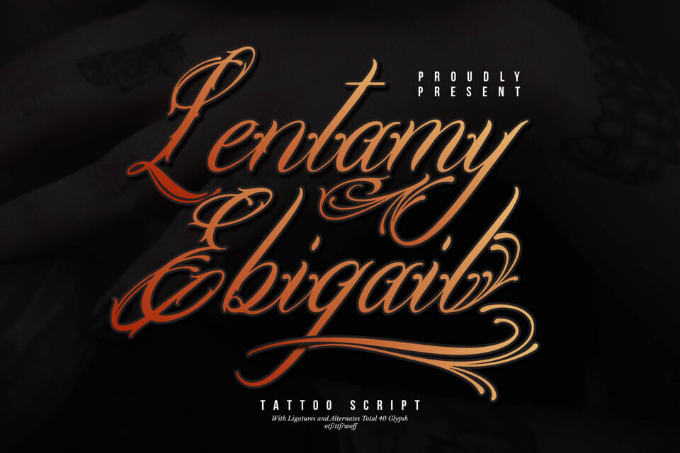 Lentamy Ebigail Font